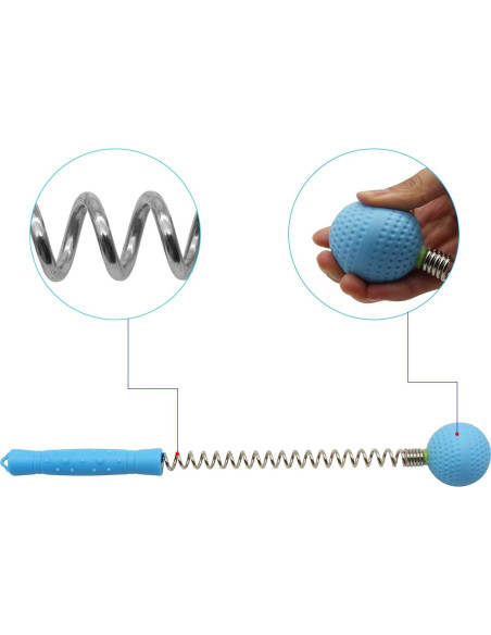 Masajeador de Bola de Golf SinLoon 2-Pack Alivio Muscular Azul Masajeador de Bola de Golf SinLoon 2-Pack Alivio Muscular Azul