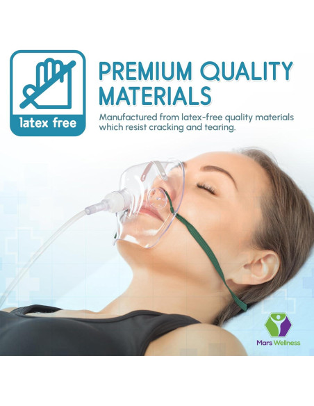Tubería de Oxígeno Mars Wellness 2.13m - 3 Tubos Resistentes Tubería de Oxígeno Mars Wellness 2.13m - 3 Tubos Resistentes
