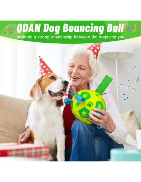 Balón Interactivo para Perros QDAN - Juguete Móvil Recargable Balón Interactivo para Perros QDAN - Juguete Móvil Recargable