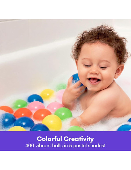 Bolas de Pit Ball Click N' Play 200 Unidades Brillantes Bolas de Pit Ball Click N' Play 200 Unidades Brillantes