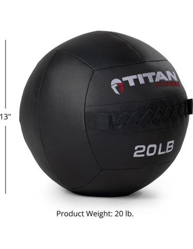 Pelota de Medicina Titan Fitness 9 KG para Entrenamiento