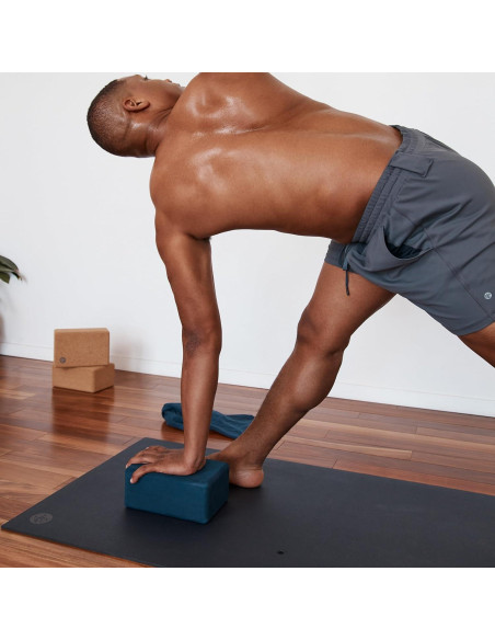 Bloque de Yoga Manduka EVA Reciclada - 2 Piezas Gris Trueno Bloque de Yoga Manduka EVA Reciclada - 2 Piezas Gris Trueno