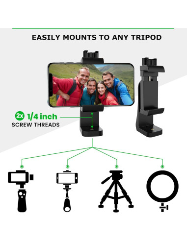 Soporte para Teléfono UniMount 360 KobraTech con Disparador Bluetooth