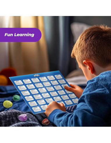 Kit educativo de rocas y minerales EDUMAN - 36 piezas