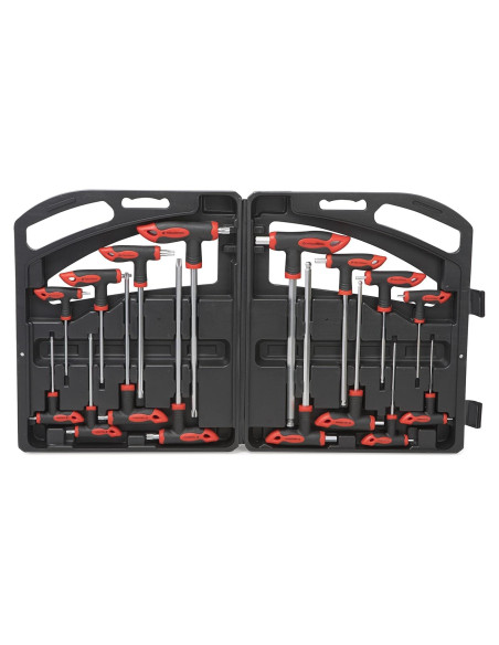 Set de Llaves Hexagonales y Torx 16 Pzs Rotation con Estuche Set de Llaves Hexagonales y Torx 16 Pzs Rotation con Estuche