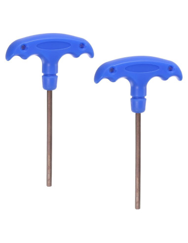 Llave Hexagonal T-Handle TOP-VIGOR H4 4mm Acero S2 2Pcs