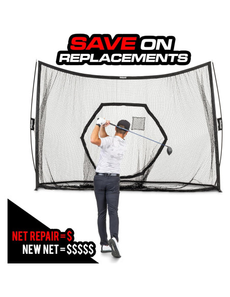 Kit de Reparación de Redes GoSports - 3 Parches 20x20 cm Kit de Reparación de Redes GoSports - 3 Parches 20x20 cm