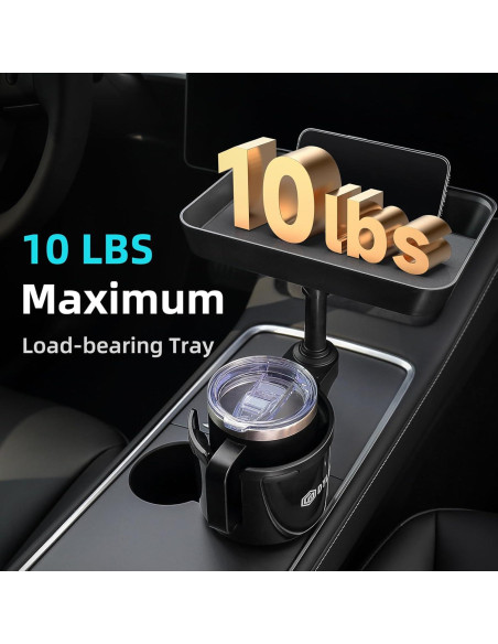 Bandeja para Portavasos de Coche DYLEN, Adaptador Universal Bandeja para Portavasos de Coche DYLEN, Adaptador Universal