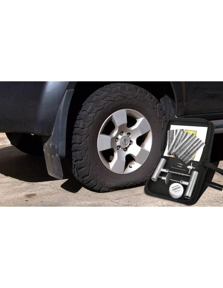Kit de Reparación de Llantas BETOOLL 24 Pcs Universal para Coches y Motos Kit de Reparación de Llantas BETOOLL 24 Pcs Universal para Coches y Motos