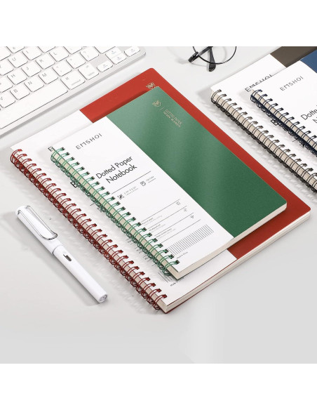 Cuaderno Espiral B5 EMSHOI 320 Páginas Papel Grueso 100gsm Cuaderno Espiral B5 EMSHOI 320 Páginas Papel Grueso 100gsm