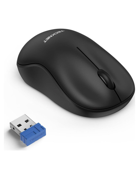 Ratón Inalámbrico TECKNET Pequeño Ergonómico 2.4G Negro Ratón Inalámbrico TECKNET Pequeño Ergonómico 2.4G Negro