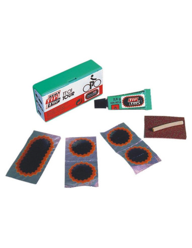 Kit de Parcheo Rema Tip Top TT01 para Bicicleta - 21 Piezas