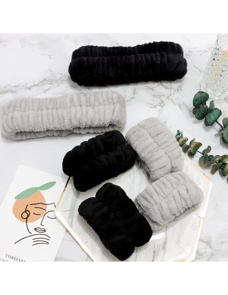 Conjunto 6 Piezas Banda Cabeza y Muñeca ACO-UINT Microfibra Conjunto 6 Piezas Banda Cabeza y Muñeca ACO-UINT Microfibra