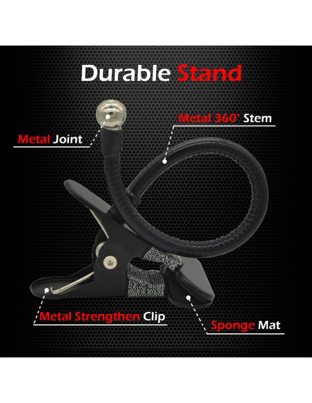 Espejo Convexo Acrílico Ampper 9.53 cm Clip On para Seguridad Espejo Convexo Acrílico Ampper 9.53 cm Clip On para Seguridad