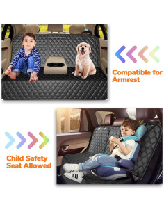 Funda de Asiento para Perros URPOWER Estándar 142 cm Impermeable 2