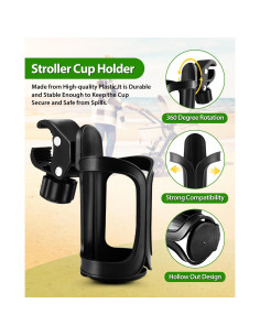 Soportes Universales para Bebidas de Carro - 2 Piezas - BD1-002 2