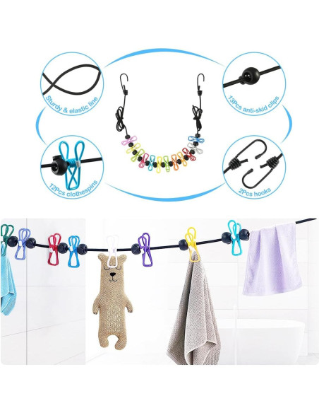 Perchas de Plástico ZRKFSR 50 Unidades Corazón Ahorra Espacio