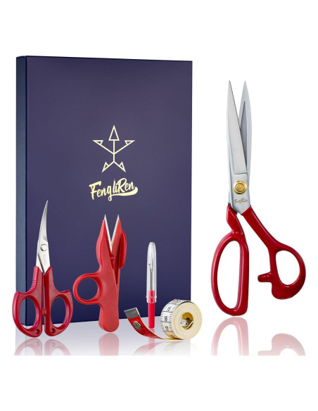 Tijeras de Coser Profesionales Fengliren 22.86 cm Acero Industrial Tijeras de Coser Profesionales Fengliren 22.86 cm Acero Industrial