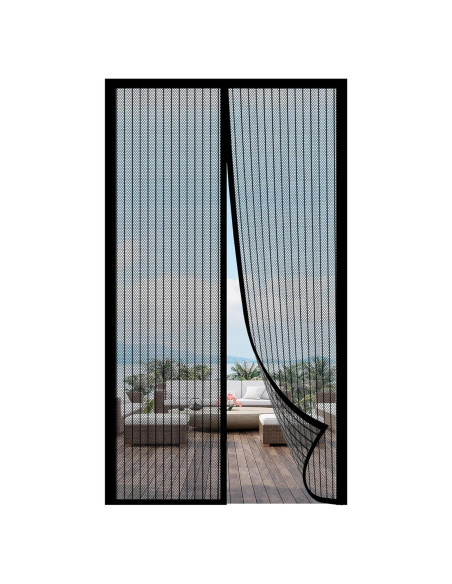 Puerta de Pantalla Magnética LIAMST 91x208 cm Auto Sellante Puerta de Pantalla Magnética LIAMST 91x208 cm Auto Sellante