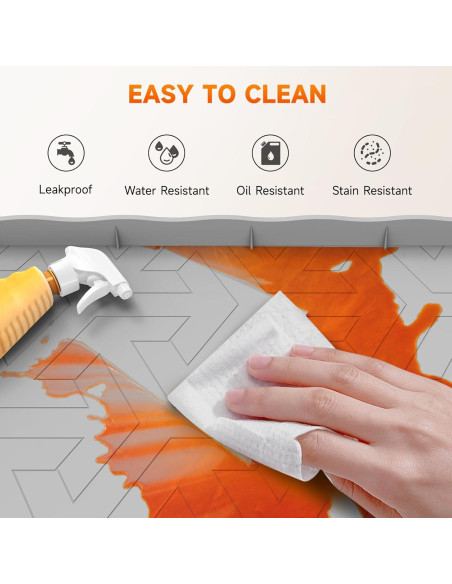 Alfombrilla Impermeable Sevenblue 55.88x48.26cm para Fregadero Alfombrilla Impermeable Sevenblue 55.88x48.26cm para Fregadero