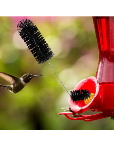 Kit de Cepillos de Limpieza para Comederos de Colibrí Perthlin 19 Piezas