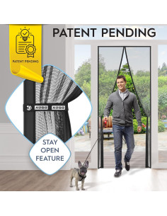 Puerta Pantalla Magnética AUGO 96.5x246.4cm Resistente 2