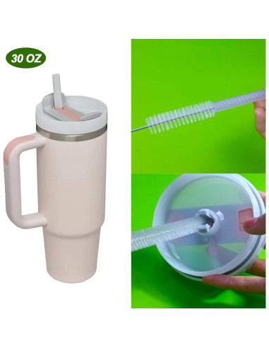Cepillo Limpiador de Popotes Stanley 30.48 cm Acero Inoxidable 6 Pcs