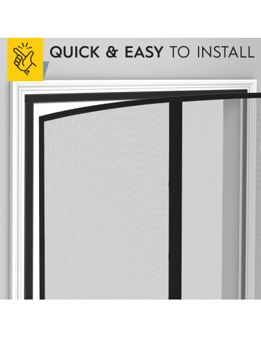 Puerta Pantalla Magnética AUGO 96.5x246.4cm Resistente
