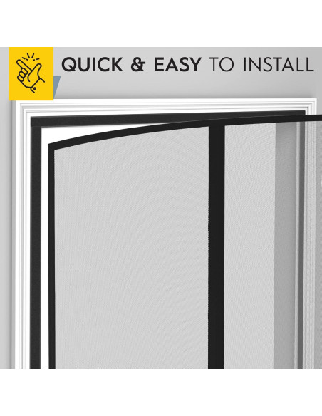 Puerta Pantalla Magnética AUGO 96.5x246.4cm Resistente Puerta Pantalla Magnética AUGO 96.5x246.4cm Resistente