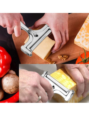 Cortador de Queso Ajustable Yingruier de Acero Inoxidable