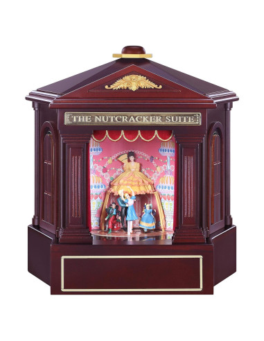 Caja de Música Animada Sr. Navidad Cascanueces 26cm