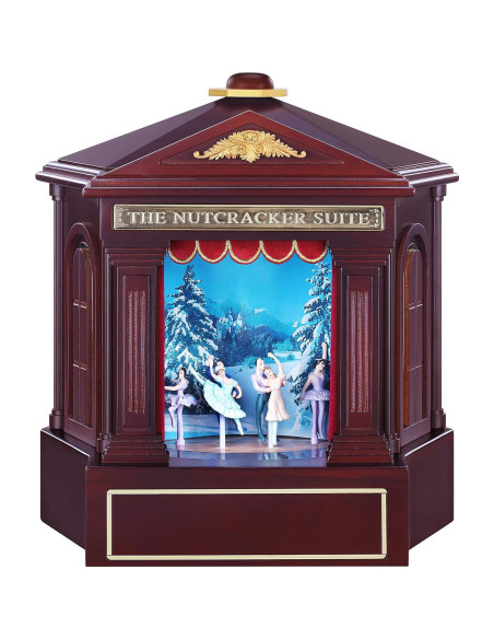Caja de Música Animada Sr. Navidad Cascanueces 26cm Caja de Música Animada Sr. Navidad Cascanueces 26cm
