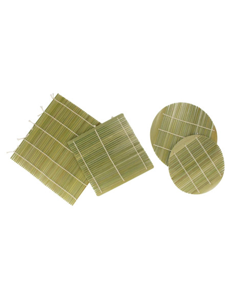 Juego de Accesorios para Sushi y Vaporera BambooMN - 4 Piezas Juego de Accesorios para Sushi y Vaporera BambooMN - 4 Piezas