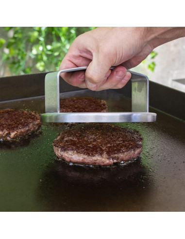 Prensa de Hamburguesas Planas Char-Griller 8813 - 15.5 cm
