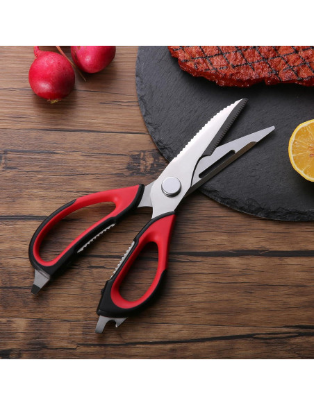 Tijeras de Cocina Multiusos Etydbsai Acero Inoxidable 10.67cm Tijeras de Cocina Multiusos Etydbsai Acero Inoxidable 10.67cm