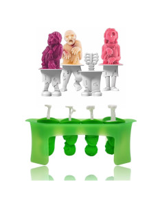 Juego de Moldes de Paletas de Zombie 4 Piezas BeyondNice