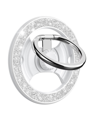 Soporte Magnético para Teléfono ATIMIRA Plata Ajustable