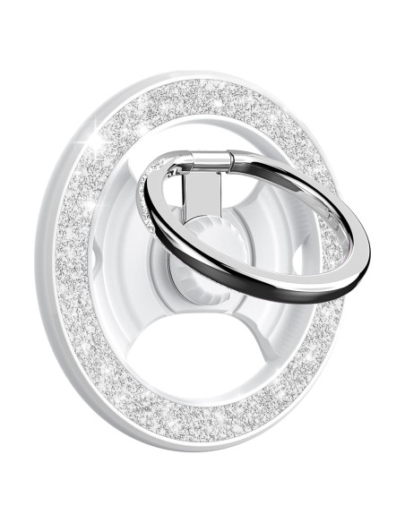 Soporte Magnético para Teléfono ATIMIRA Plata Ajustable Soporte Magnético para Teléfono ATIMIRA Plata Ajustable