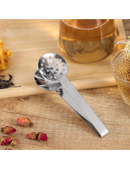 Prensador de Bolsitas de Té WHTCHSU Acero Inoxidable 15.4 cm Prensador de Bolsitas de Té WHTCHSU Acero Inoxidable 15.4 cm