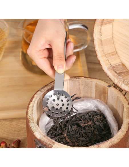 Prensador de Bolsitas de Té WHTCHSU Acero Inoxidable 15.4 cm Prensador de Bolsitas de Té WHTCHSU Acero Inoxidable 15.4 cm