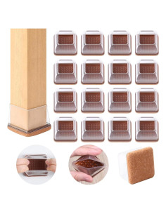 Protectores de Piso de Silicona Ezprotekt 24 Pcs M 19-25mm