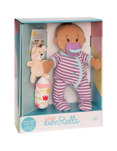 Muñeca de Bebé Wee Baby Stella Beige 30.48 cm con Accesorios