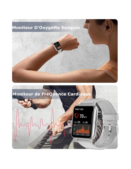 Reloj Inteligente GRV IP68 Fitness Llamadas Gris Reloj Inteligente GRV IP68 Fitness Llamadas Gris