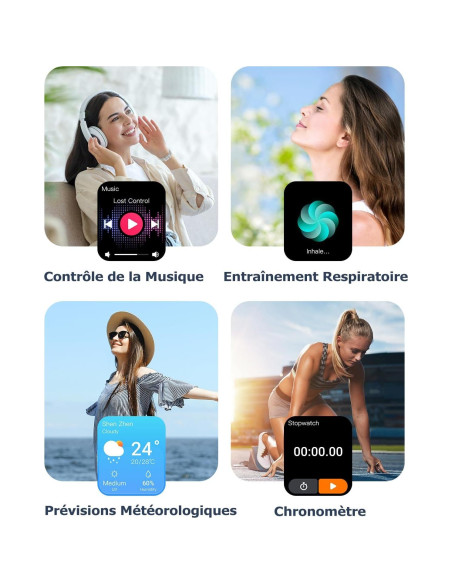 Reloj Inteligente GRV IP68 Fitness Llamadas Gris Reloj Inteligente GRV IP68 Fitness Llamadas Gris