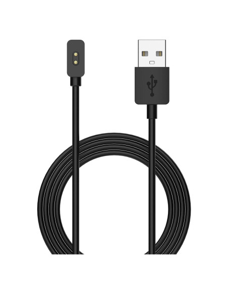 Cargador USB FitTurn para Xiaomi Smart Band 8 Pro 60cm Negro Cargador USB FitTurn para Xiaomi Smart Band 8 Pro 60cm Negro