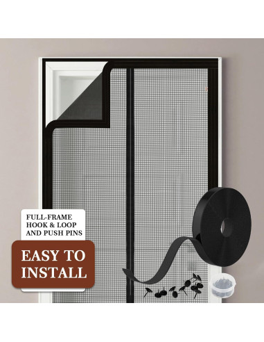 Yotache Puerta Pantalla Magnética Ajustable 73-83 cm x 200-205 cm