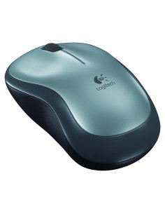 Ratón Inalámbrico Logitech M185 Plata - Conexión Plug-and-Play