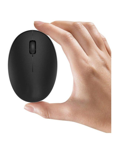 Ratón Inalámbrico Recargable TENMOS N01 Mini 1000 DPI Negro
