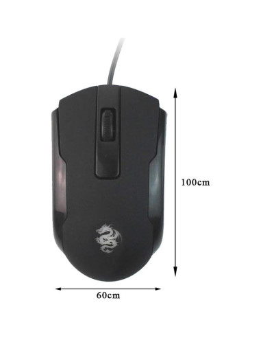 Ratón Izquierdo WishLotus WL-LLC632 800 DPI Plug and Play