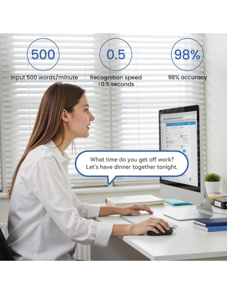 Mouse AI ADREAMER con Traducción y Funciones Inteligentes Mouse AI ADREAMER con Traducción y Funciones Inteligentes